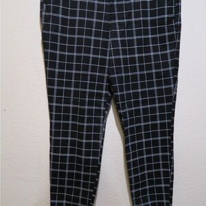Old Navy Black and White Dress Pants